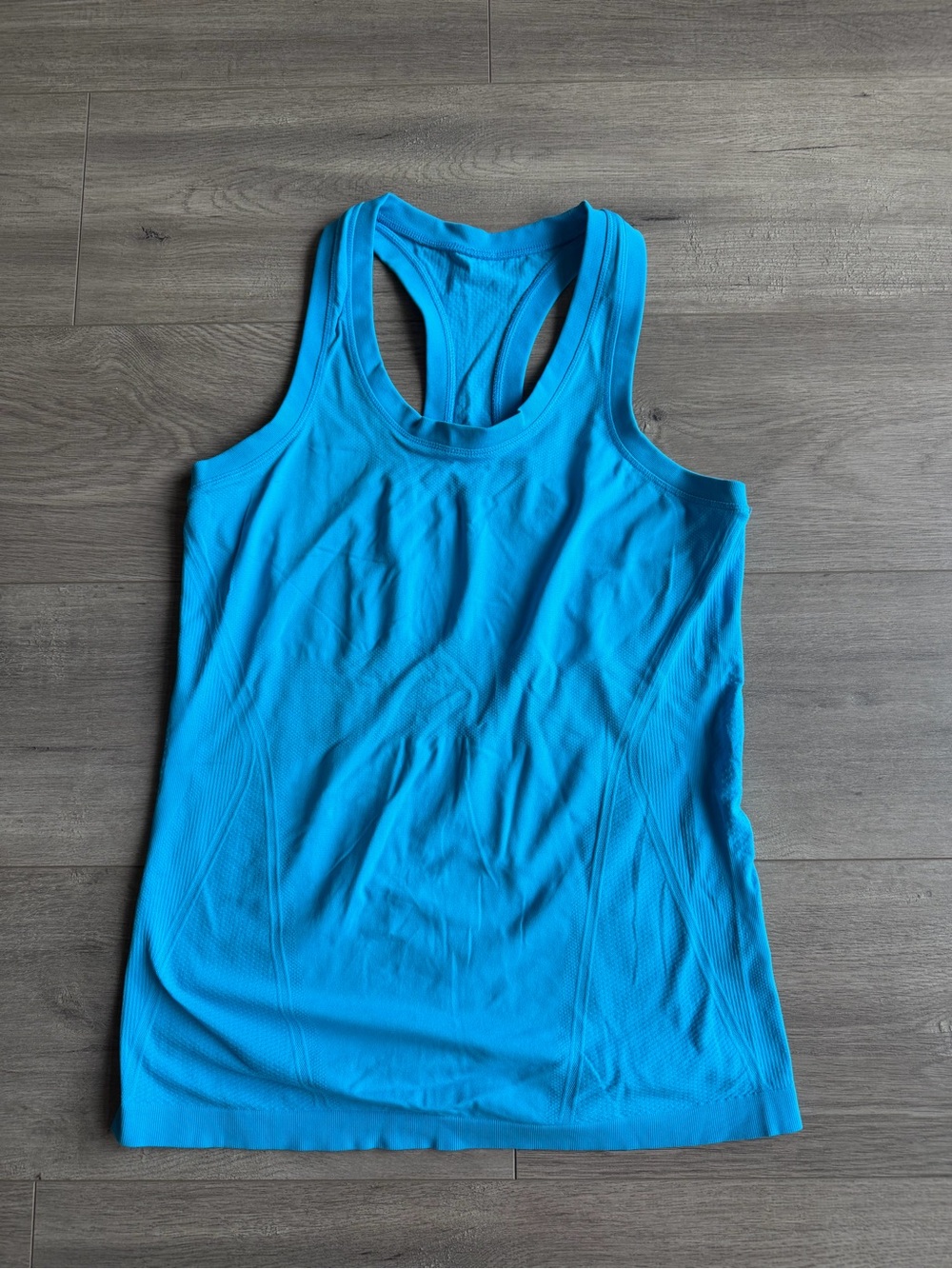 Women's Active Racerback Tank Top - Bright Teal Blue
